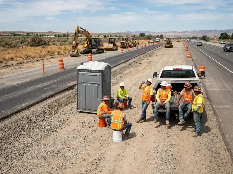 highway-road-construction-crew-007 — frequently asked questions, Porta Potty and Restroom Rentals in Sleepy Hollow, CA